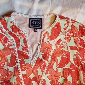 Sail To Sable Tunic Dress -Size L